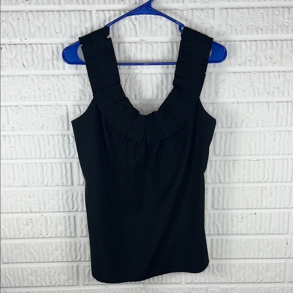 Etcetera Black Sleeveless Blouse
